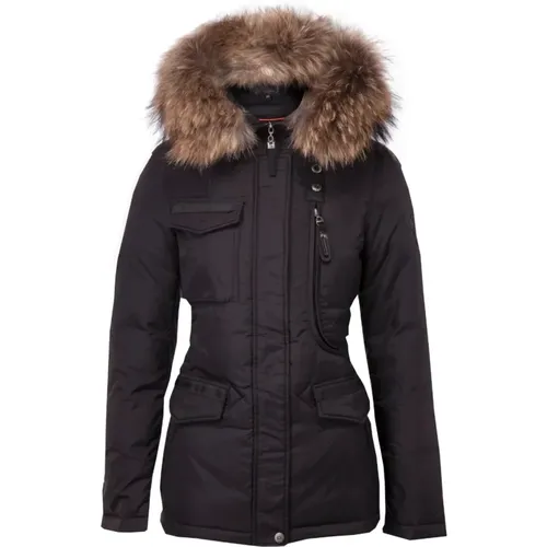 Klassische Livigno Jacke mit abnehmbarem Pelz - Hollies - Modalova