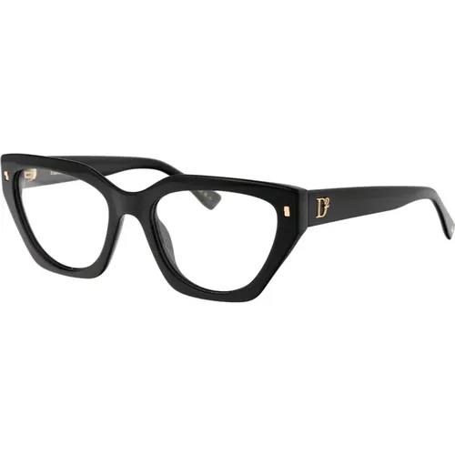 Stylish Optical Glasses D2 0117 , female, Sizes: 53 MM - Dsquared2 - Modalova