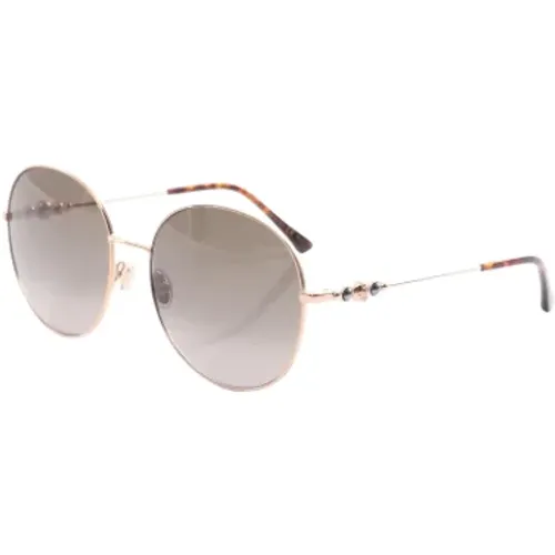 Pre-owned Metal sunglasses , female, Sizes: ONE SIZE - Jimmy Choo Pre-owned - Modalova