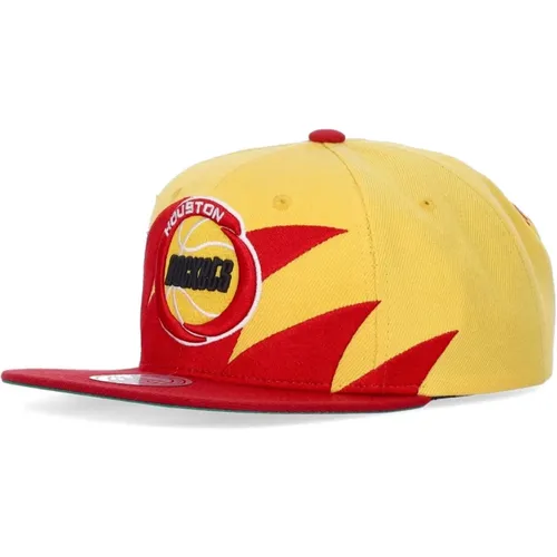 Caps, male, , Size: ONE SIZE Houston Rockets NBA Cap Snapback - Mitchell & Ness - Modalova