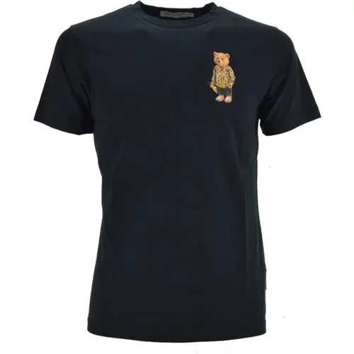 T-shirts and Polos , male, Sizes: XL, M, L, 2XL - Baron Filou - Modalova