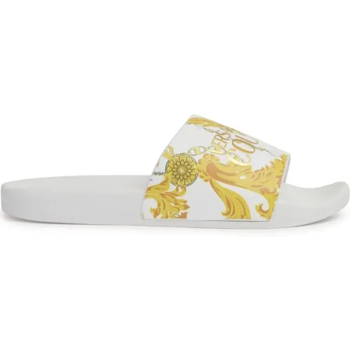 Weiße Sandalen für Frauen,Sandalen - Versace Jeans Couture - Modalova