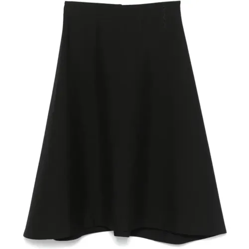 Elegant High-Waist Skirt , female, Sizes: XL, S, L, XS, M - Marni - Modalova