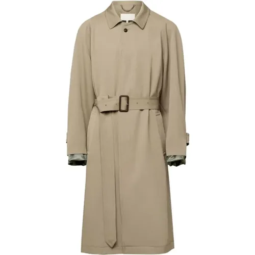 Wool Trench Coat , female, Sizes: 2XS, XS, S, M - Maison Margiela - Modalova