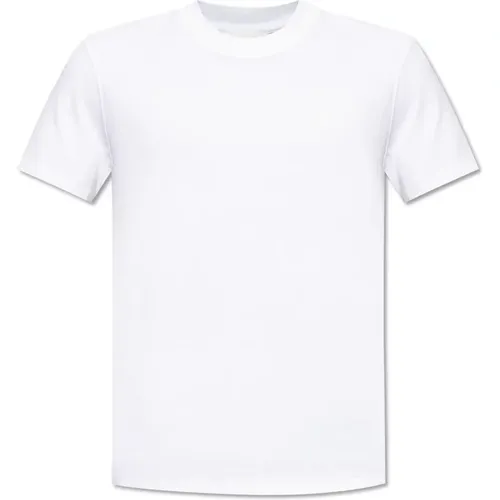 T-shirt with logo , male, Sizes: S - Ami Paris - Modalova