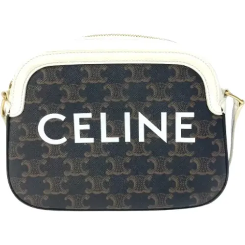 Pre-owned Cross Body Bags, female, , Size: ONE SIZE Pre-owned Canvas celine-bags - Celine Vintage - Modalova