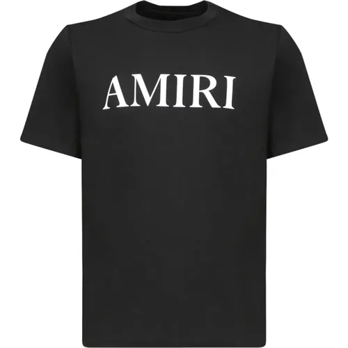 Schwarzes T-Shirt für Männer , Herren, Größe: M - Amiri - Modalova