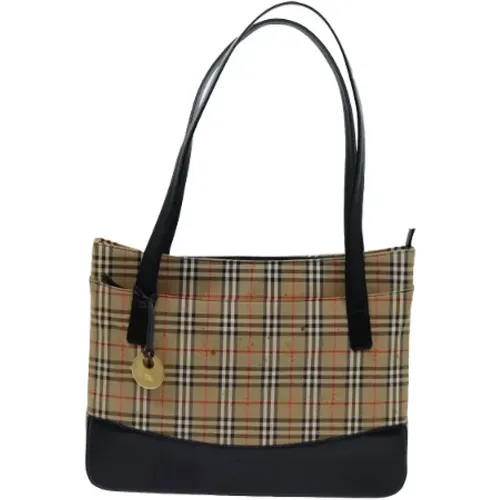 Pre-owned Canvas totes , female, Sizes: ONE SIZE - Burberry Vintage - Modalova