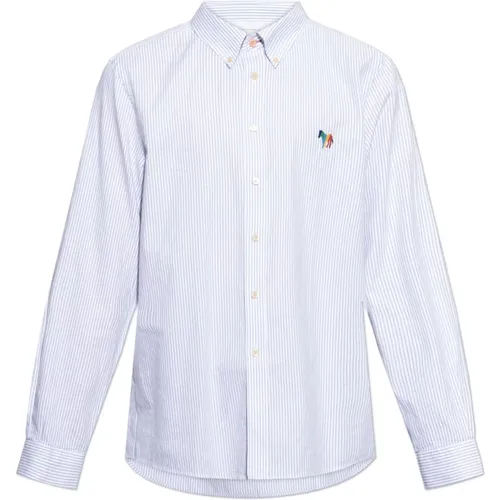 Hemd mit gestreiftem Muster , Herren, Größe: 2XL - PS By Paul Smith - Modalova