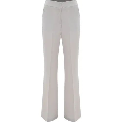 Wide Trousers, female, , Size: 2XS Stylish Wide Leg Trousers - Kocca - Modalova