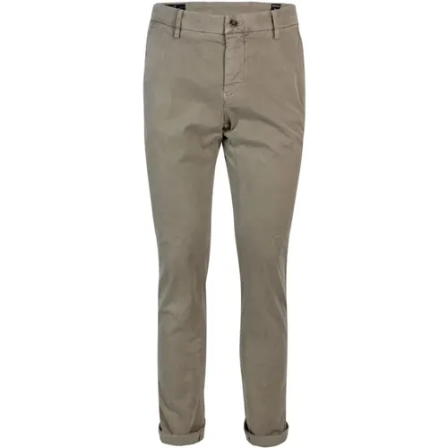 Chinos, male, , Size: 5XL Slim Fit Chino Trousers - Mason's - Modalova