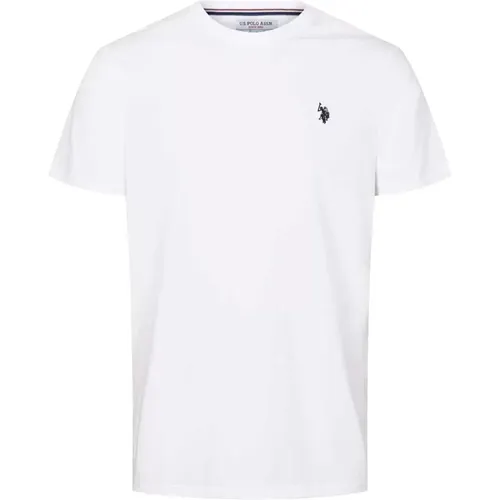 Soft and Comfortable Arjun T-Shirt with Logo , male, Sizes: L, M, S, XL, 3XL, 2XL - U.s. Polo Assn. - Modalova