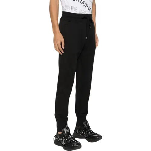 Schwarze Herrenhose Ss24 , Herren, Größe: L - Versace Jeans Couture - Modalova