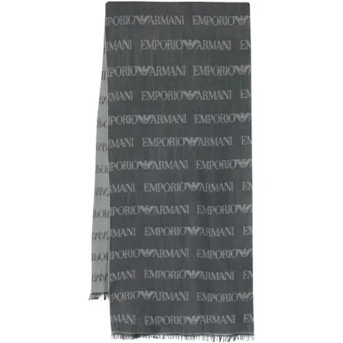 Fashionable Scarf , male, Sizes: ONE SIZE - Emporio Armani - Modalova