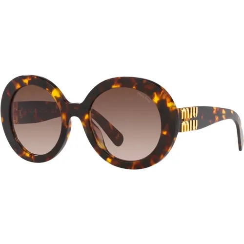 Honey Havana Sungles , female, Sizes: 55 MM - Miu Miu - Modalova