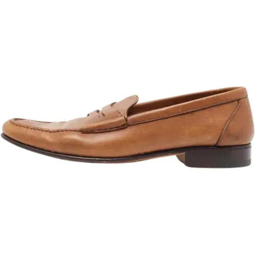 Pre-owned Leather flats , male, Sizes: 10 UK - Tom Ford Pre-owned - Modalova