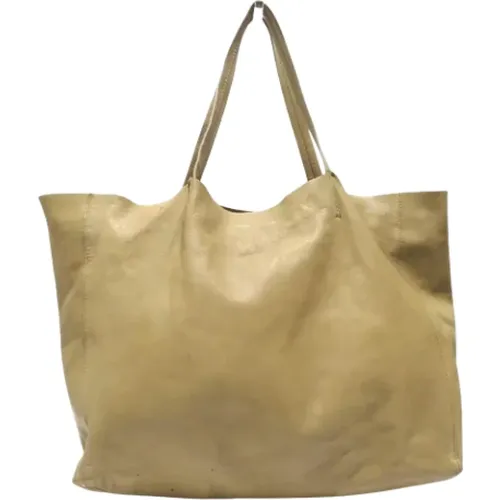 Pre-owned Tote Bags, female, , Size: ONE SIZE Pre-owned Leather totes - Celine Vintage - Modalova