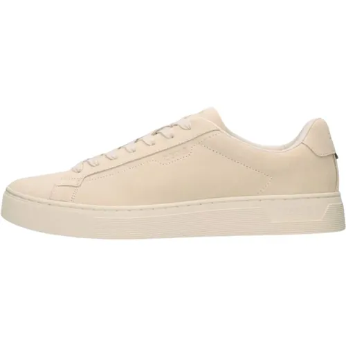 Wildleder Low Top Sneakers Rhys_tenn , Herren, Größe: 45 EU - Hugo Boss - Modalova