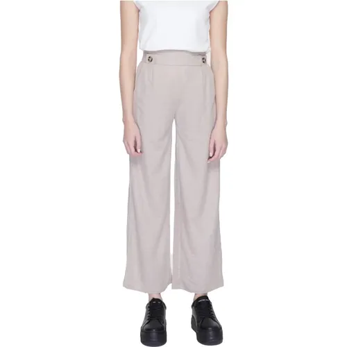 Cropped Trousers, female, , Size: 2XS Trousers - Jacqueline de Yong - Modalova
