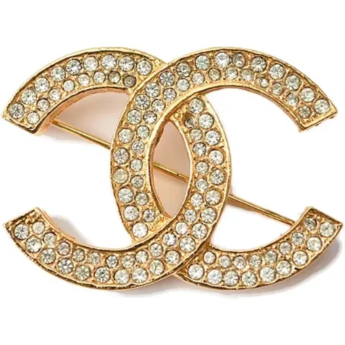 Pre-owned Jewellery, female, , Size: ONE SIZE Pre-owned Metal brooches - Chanel Vintage - Modalova