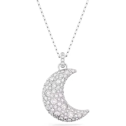 Necklaces, female, , Size: ONE SIZE Moon Phases Pendant Jewelry - Swarovski - Modalova