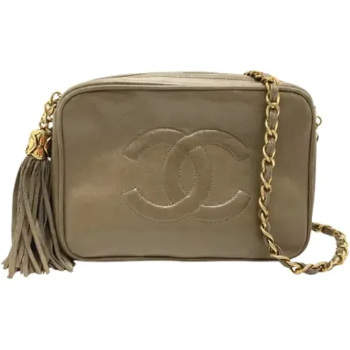 Pre-owned Leather chanel-bags , female, Sizes: ONE SIZE - Chanel Vintage - Modalova