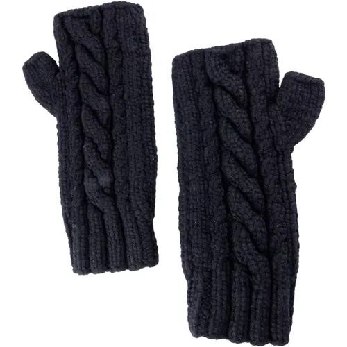 Gloves, male, , Size: S Men Mitten Gloves - Dolce & Gabbana - Modalova