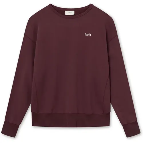 Cotton Sweatshirt , male, Sizes: XL - Forét - Modalova