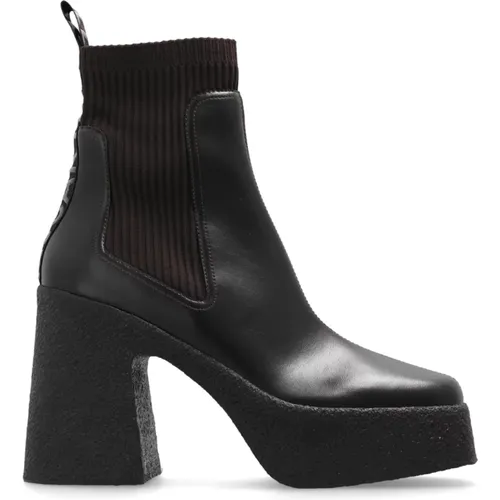 Hohe Knöchelstiefel 'Skyla' , Damen, Größe: 38 1/2 EU - Stella Mccartney - Modalova