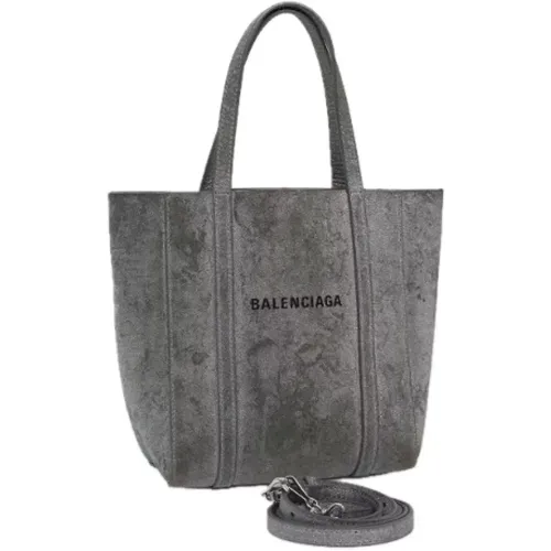 Pre-owned Tote Bags, female, , Size: ONE SIZE Pre-owned Leather totes - Balenciaga Vintage - Modalova