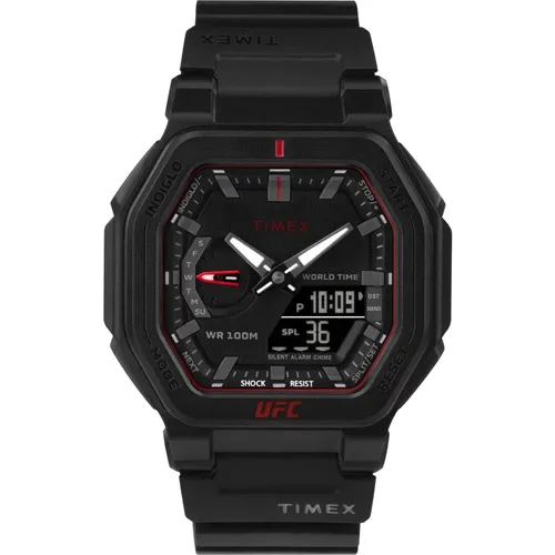 Watches, male, , Size: ONE SIZE UFC Colossus Analog-Digital Watch - Timex - Modalova