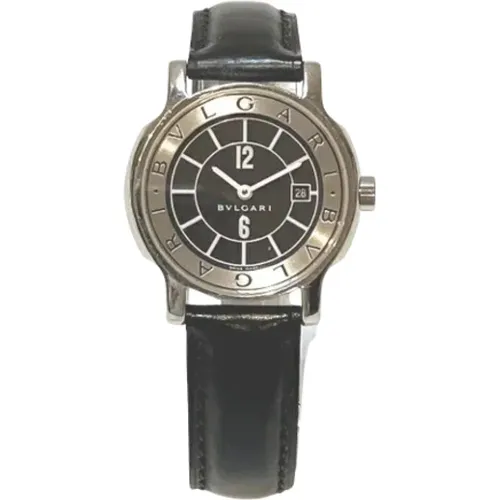 Pre-owned Watches, female, , Size: ONE SIZE Pre-owned Stainless Steel watches - Bvlgari Vintage - Modalova