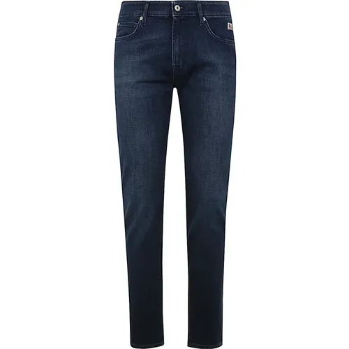 Dark Denim Jeans , male, Sizes: W31, W32, W33, W34 - Roy Roger's - Modalova