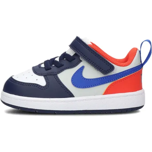 Niedrige Court Borough Sneakers Rot Grau Blau - Nike - Modalova