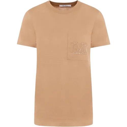 Kamel Papaya Taschen T-Shirt - Max Mara - Modalova