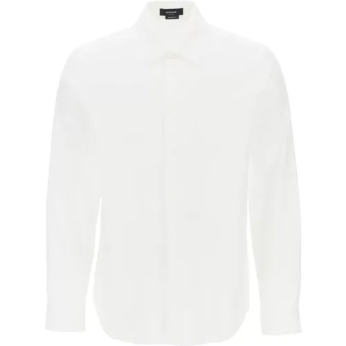 Jacquard Allover Shirt , male, Sizes: L, 2XL - Versace - Modalova