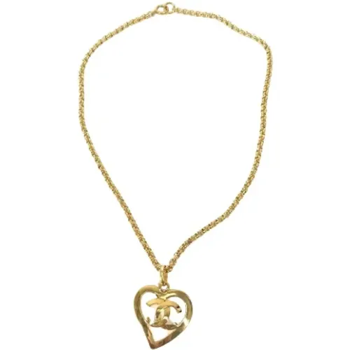 Pre-owned Jewellery, female, , Size: ONE SIZE Pre-owned Metal chanel-jewelry - Chanel Vintage - Modalova