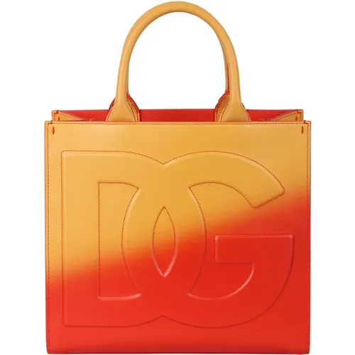 DG Daily Tote Bag , female, Sizes: ONE SIZE - Dolce & Gabbana - Modalova