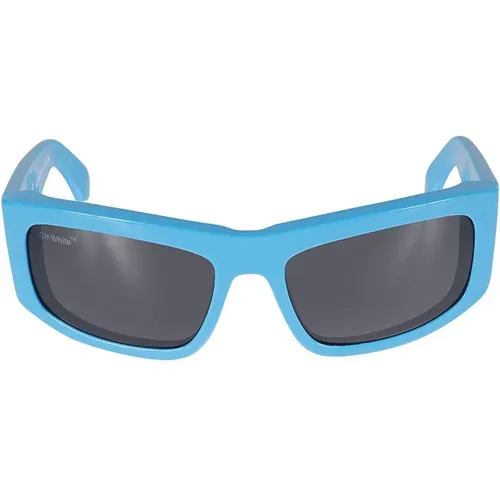 Sleek Sunglasses Upgrade Style Protection , unisex, Sizes: 61 MM - Off White - Modalova