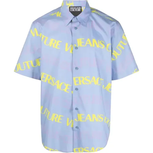 Stylish Shirts Collection , male, Sizes: M, S - Versace Jeans Couture - Modalova