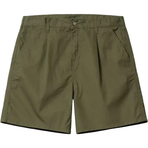 Casual Shorts, male, , Size: W33 Versatile Twill Fabric Shorts - Carhartt WIP - Modalova