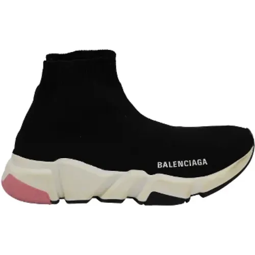 Pre-owned Sneakers, female, , Size: 6 US Pre-owned Knit sneakers - Balenciaga Vintage - Modalova