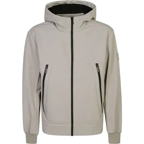 Grey Parka Jacket for Men , male, Sizes: S, M, XL, 2XL, L - Calvin Klein - Modalova