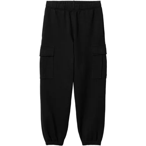 Cargo Sweat Pant in Schwarz , Herren, Größe: L - Carhartt WIP - Modalova