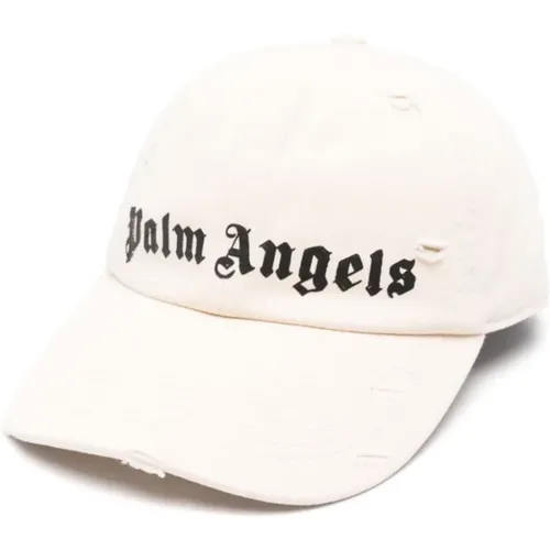 White Hats & Caps Aw24 , male, Sizes: ONE SIZE - Palm Angels - Modalova