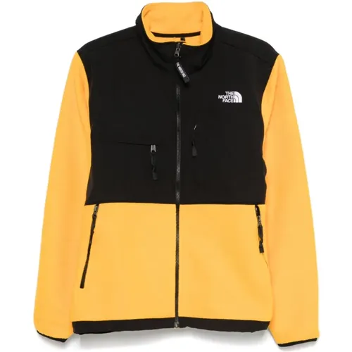 Goldener Fleece-Pullover mit Reißverschluss - The North Face - Modalova