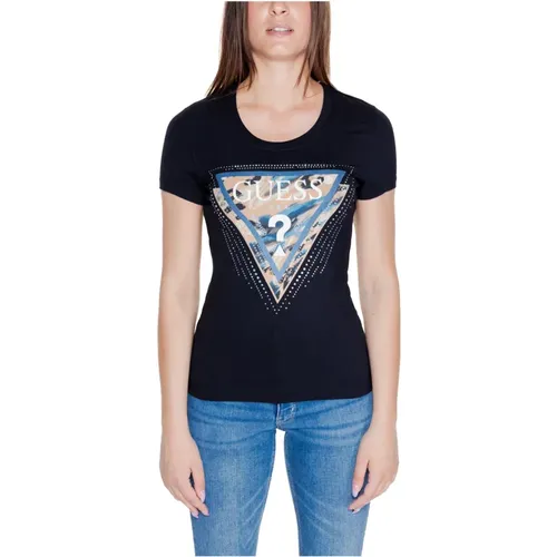 Leo Triangle T-Shirt Herbst/Winter Kollektion - Guess - Modalova