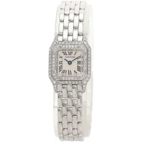 Pre-owned Watches, female, , Size: ONE SIZE Pre-owned Gold watches - Cartier Vintage - Modalova