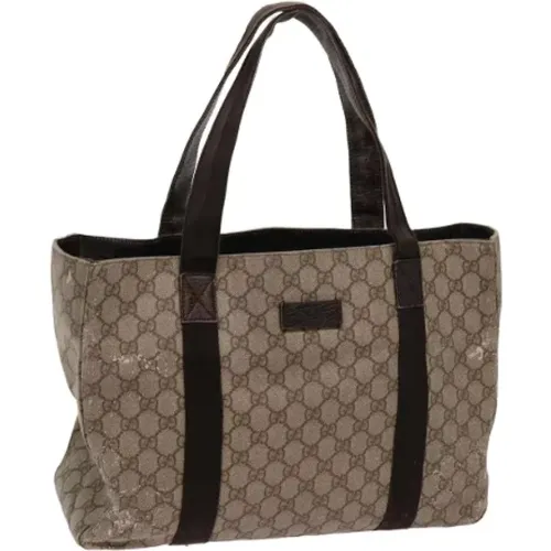 Pre-owned Leder totes , Damen, Größe: ONE Size - Gucci Vintage - Modalova