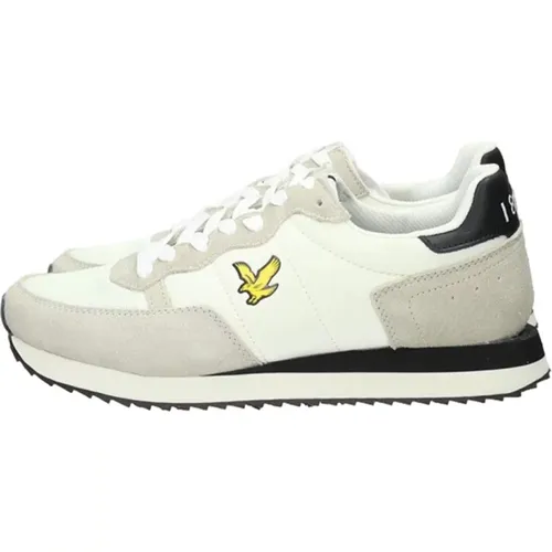 Moderne Stoff-Sneaker , Herren, Größe: 41 EU - Lyle & Scott - Modalova